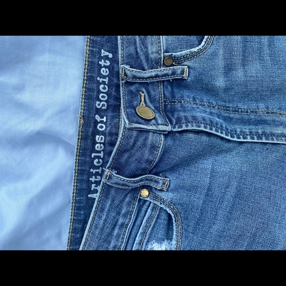 Articles Of Society Distressed Skinny Jeans Size 27 - Picture 5 of 10